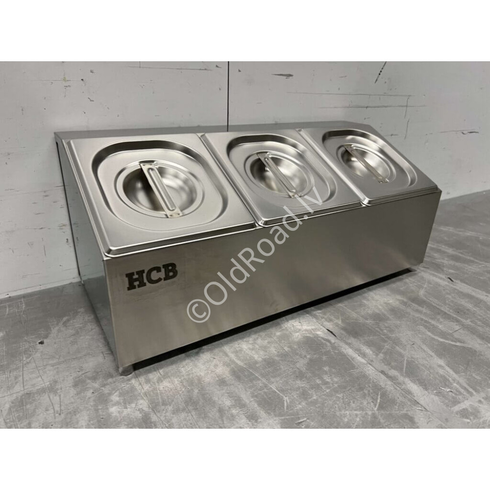 GN container holder 3 x 1/6 50 cm Stainless steel