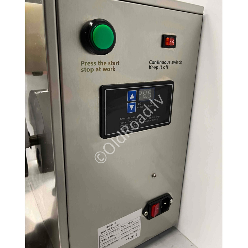 Double Bubble Tea and Milk shaker 230V Stainless Steel HCB