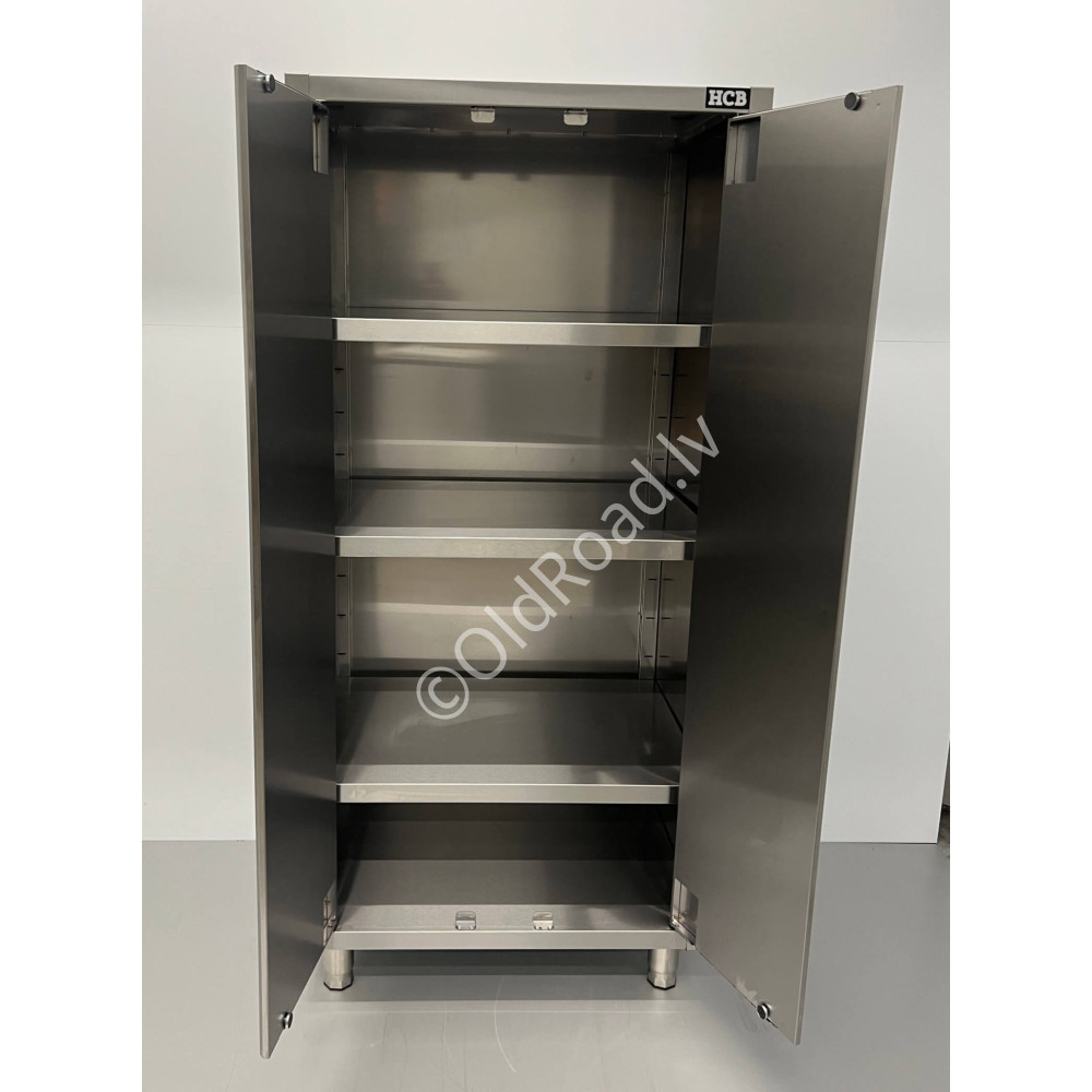 HCB 80cm cabinet 2 doors Premium-line Stainless steel