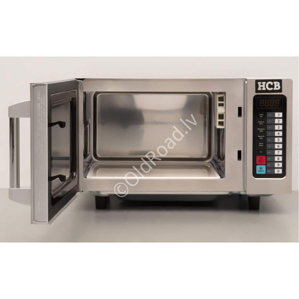 Microwave oven 25 liters 1000 watts 230V stainless steel HCB