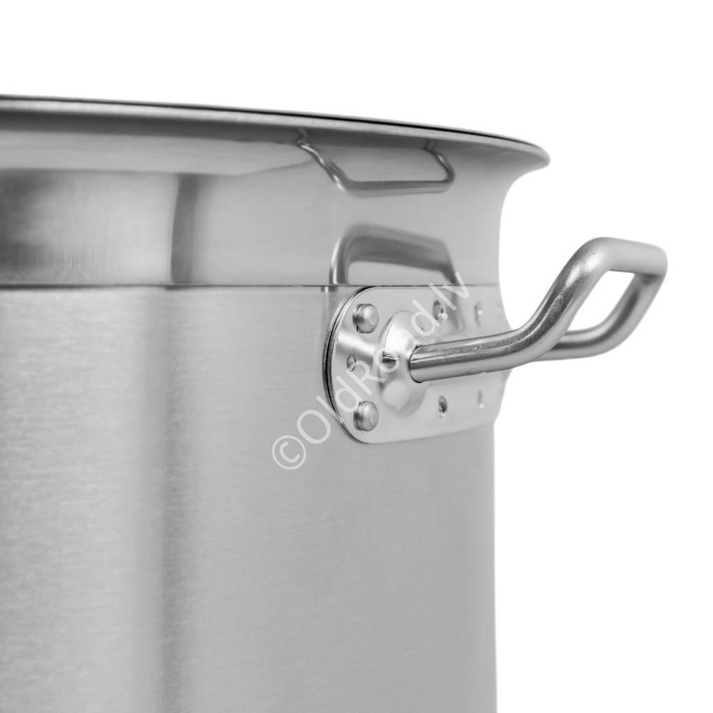 Pot with lid 50L Stainless steel Mega-M PRO