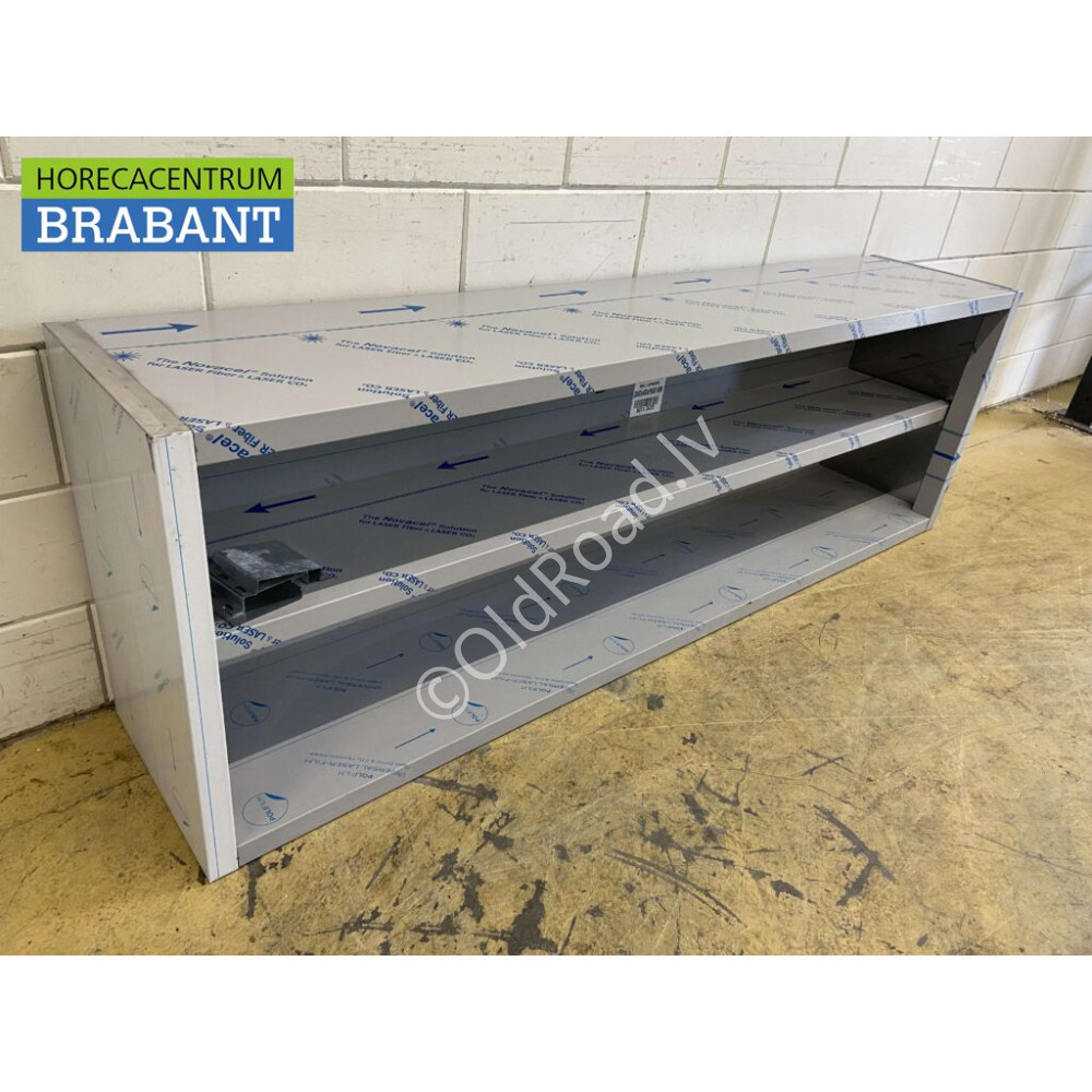 HCB Wall shelf 200 cm Stainless steel