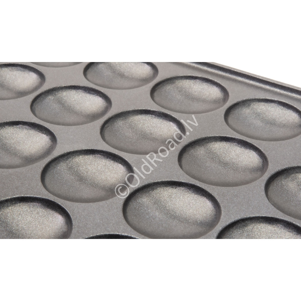 Poffertjes baking plate  230 V HCB stainless steel