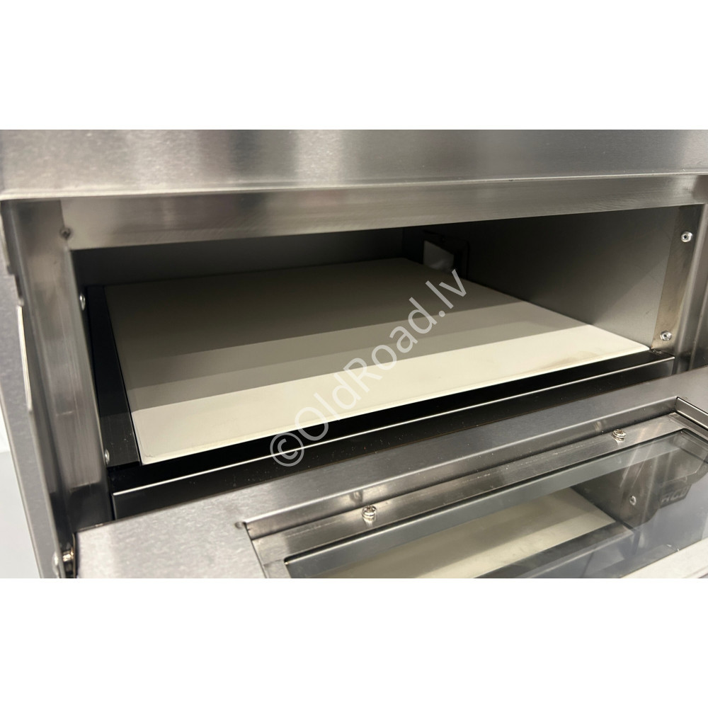 HCB double pizza oven 2 x 40 cm  230V Stainless steel