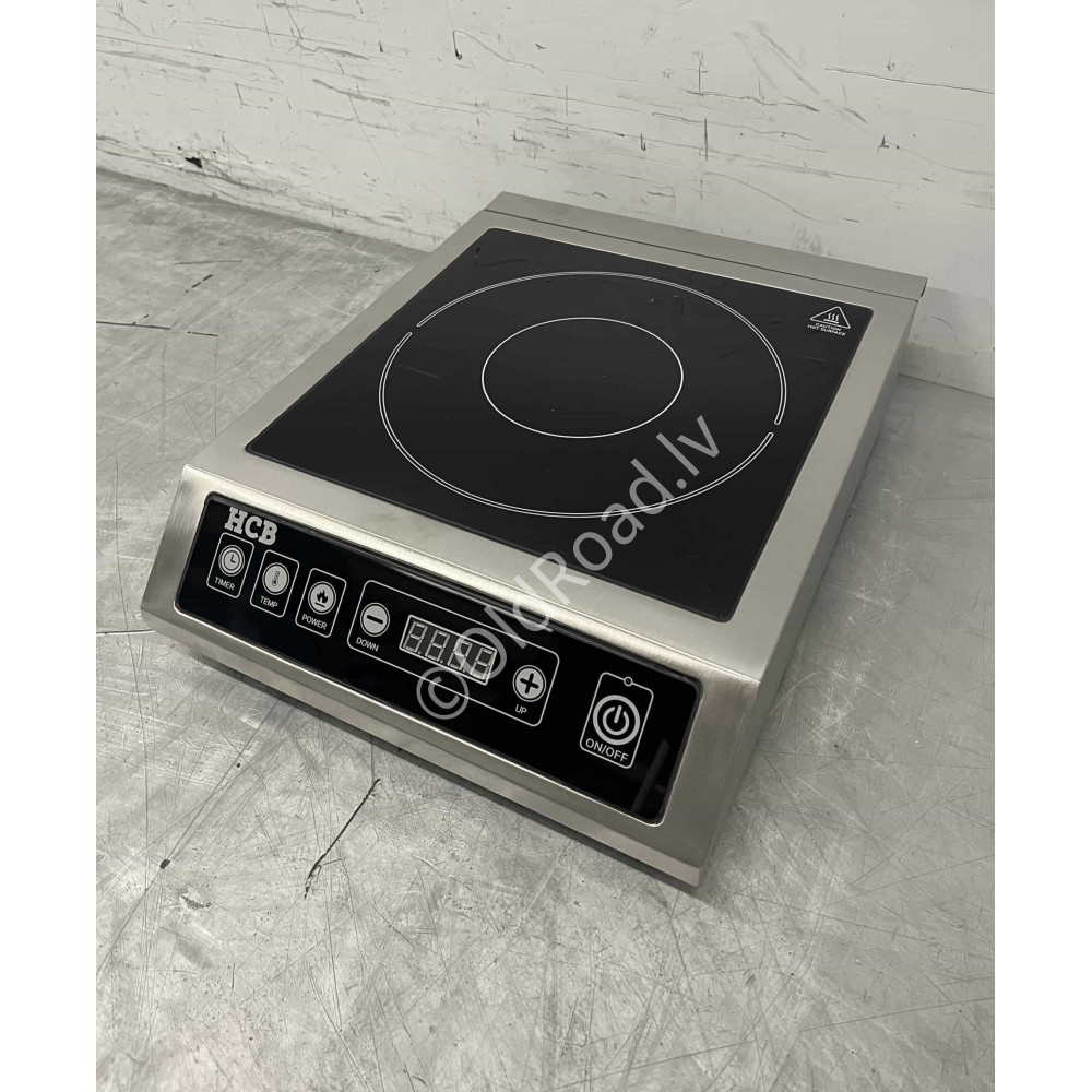 Induction cooktop 3.5 kW 230V Stainless steel