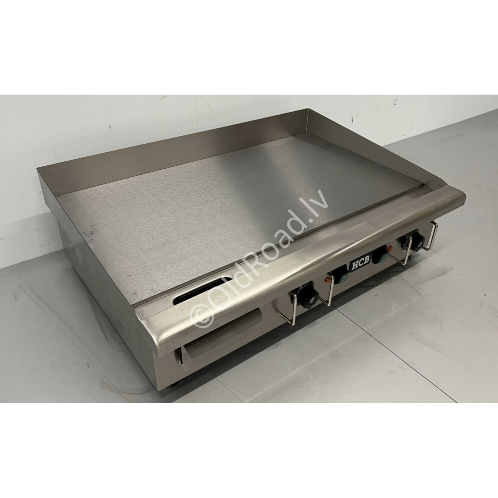 HCB grill plate smooth 74 cm 400V Stainless steel