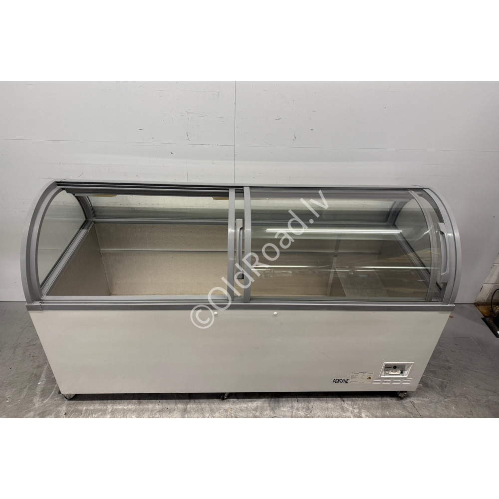 AHT Mobile Freezer with glass dome 710 litres 230V