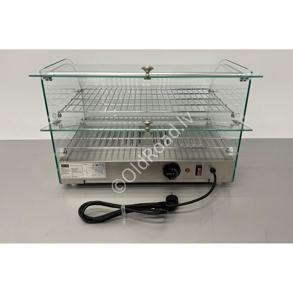 Hot display cabinet 45 liters 55.4 cm 230V HCB Stainless steel