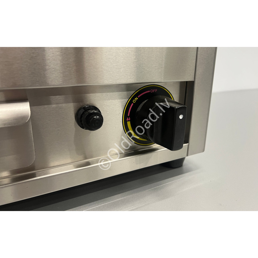 Smooth grill plate, 60 cm, Propane gas Stainless steel HCB