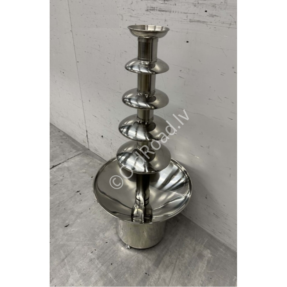 Chocolate fountain 5 levels 80 cm 230V Stainless steel HCB