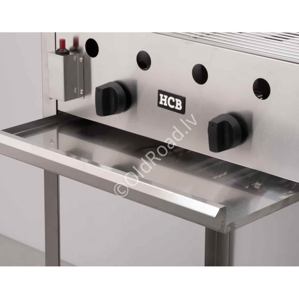 Professional bbq grill Propane gas 65 cm HCB Stainless steel