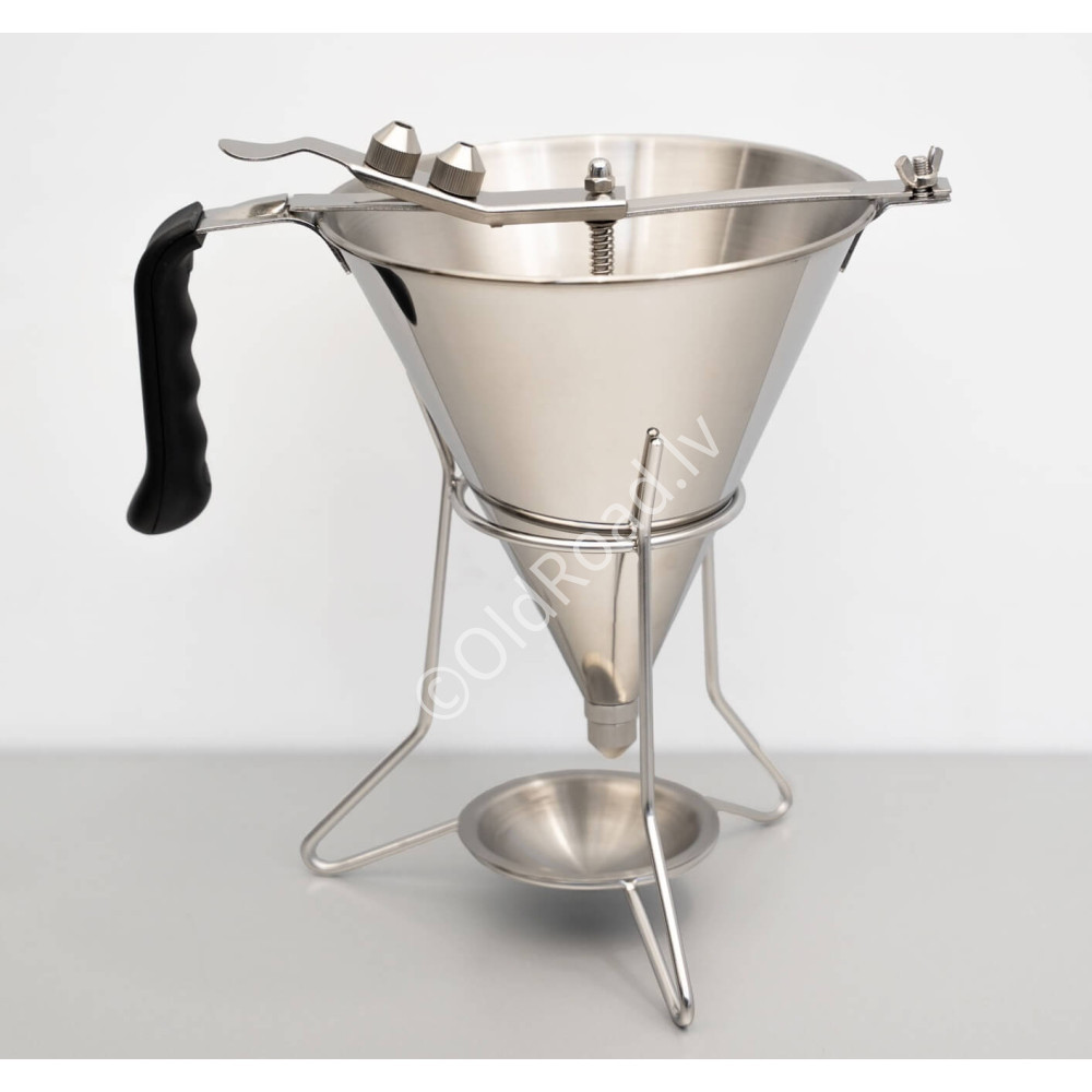 HCB funnel - dispenser 1.8 liters Stainless steel