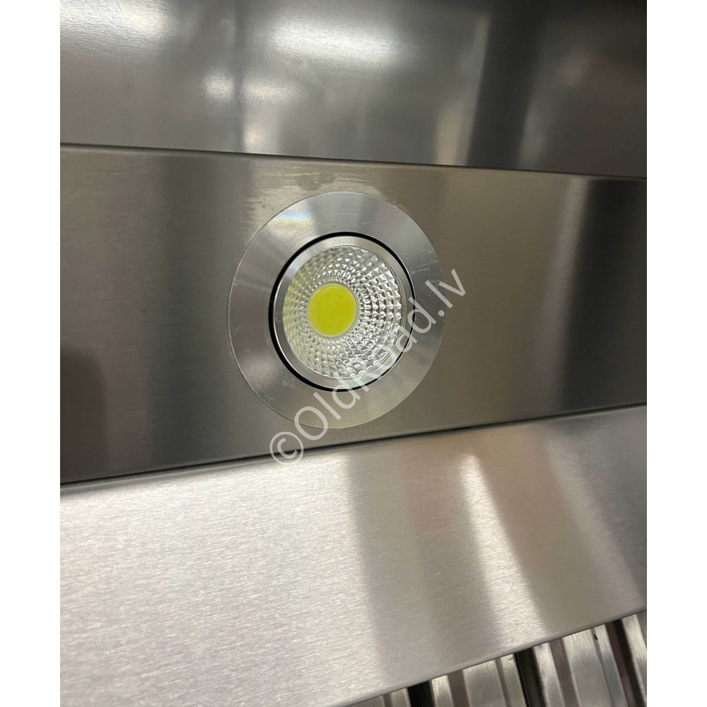 HCB 180cm Cooker Hood with Grille Filters. Premium-line Sloping Model Stainless Steel
