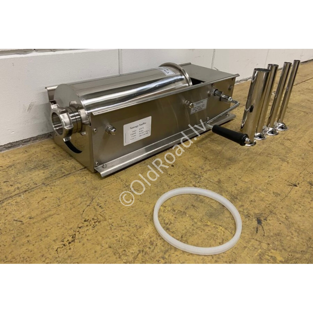 Horizontal sausage filler 5 liters HCB Stainless steel