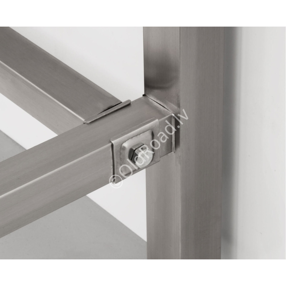 Workbench Basic-line 160 x 60 x 85 cm Stainless steel HCB