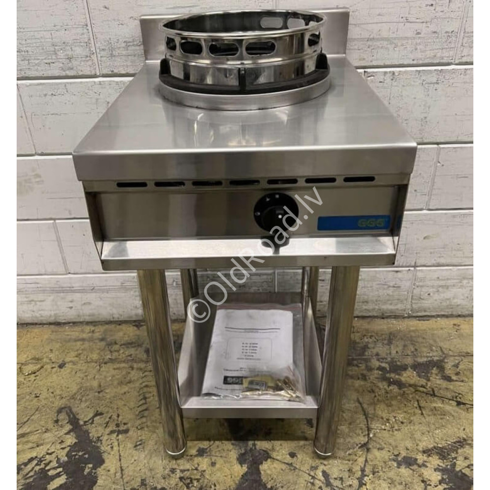 Table wok 1 burner 47.5 cm Natural gas Stainless steel Nayati NGER 4-60 Wok