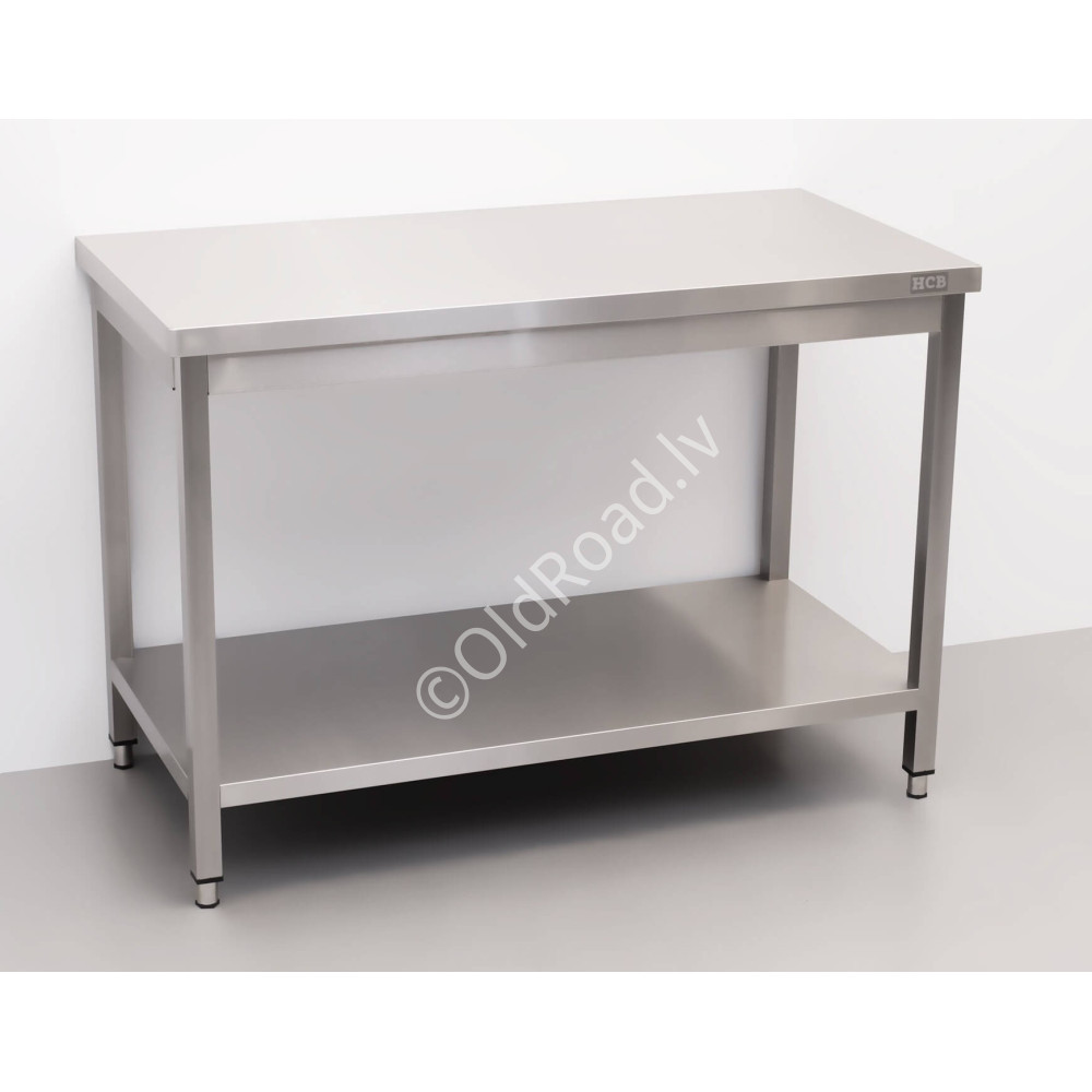 Workbench Basic-line 120 x 60 x 85 cm HCB Stainless steel