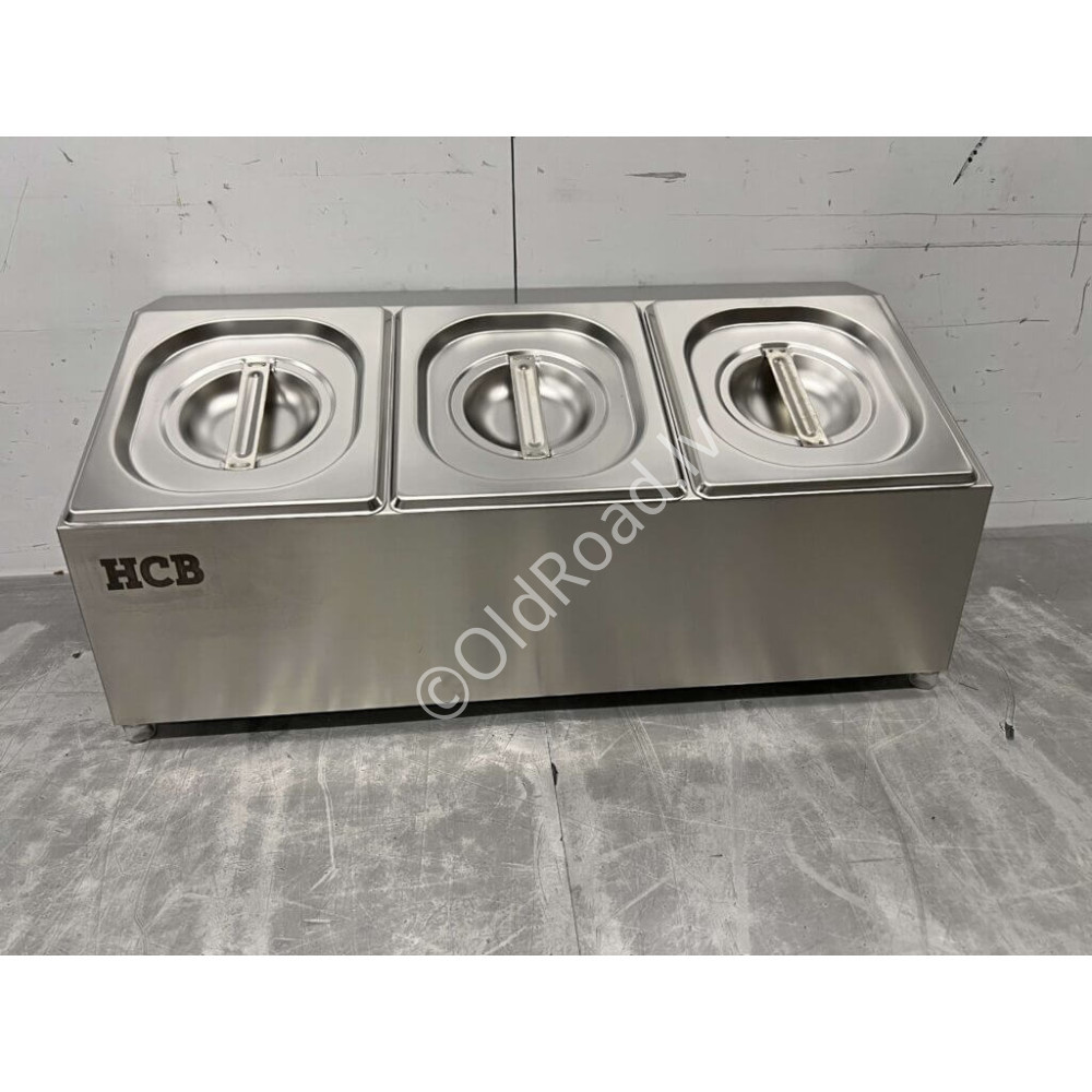 GN container holder 3 x 1/6 50 cm Stainless steel