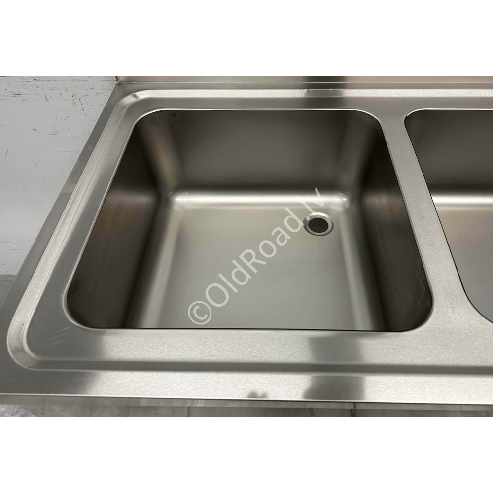 Sink with table 120 cm Stainless steel HCB
