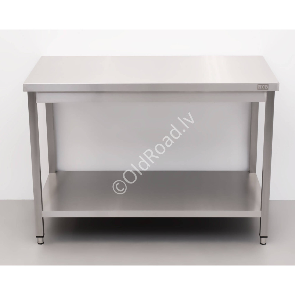 Workbench Basic-line 120 x 60 x 85 cm HCB Stainless steel
