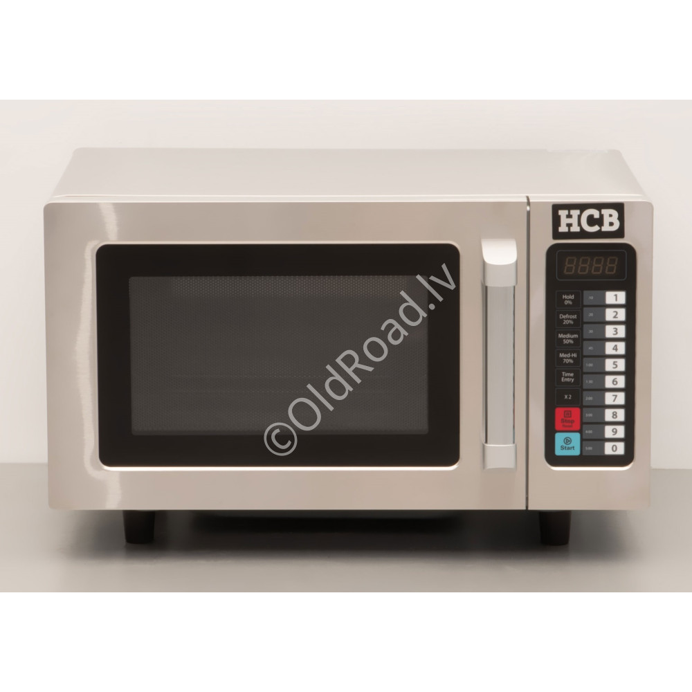 Microwave oven 25 liters 1000 watts 230V stainless steel HCB