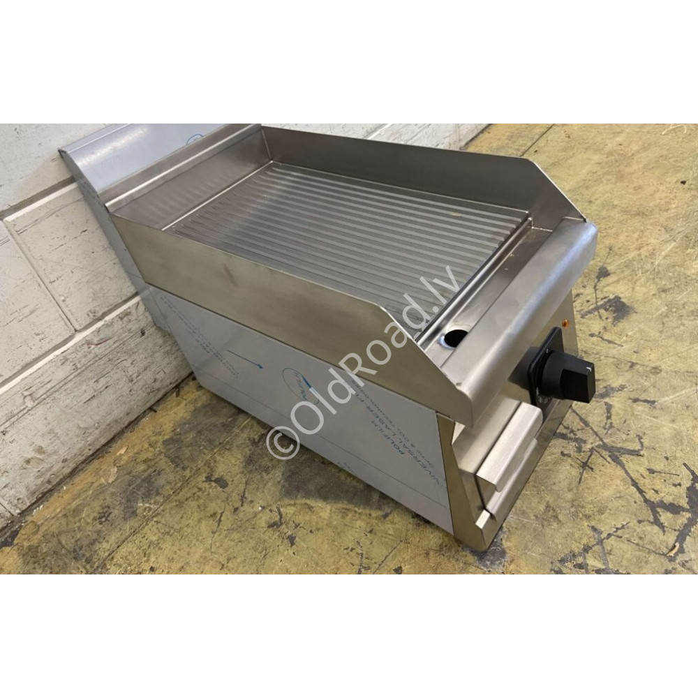 Gastro-Inox 30 cm grill pan Grill surface Ribbed surface 230V Stainless steel