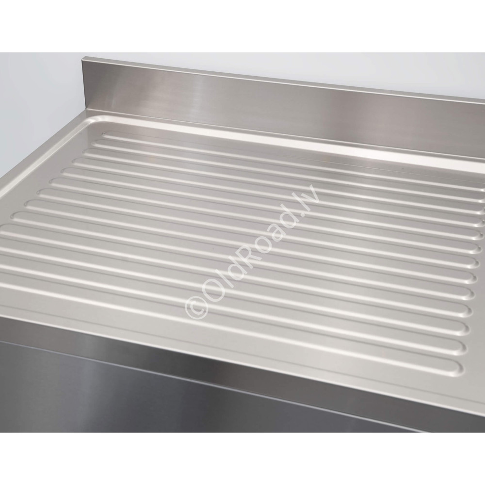 Sink, welded Premium-line 140 cm HCB stainless steel