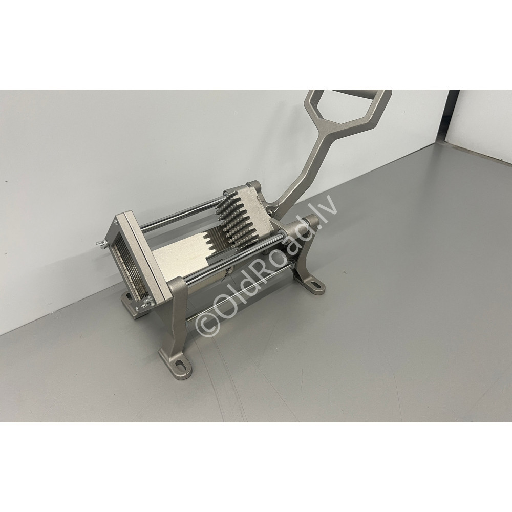 French fry cutter, potato cutter with 8, 10, and 12 mm bladescHCB