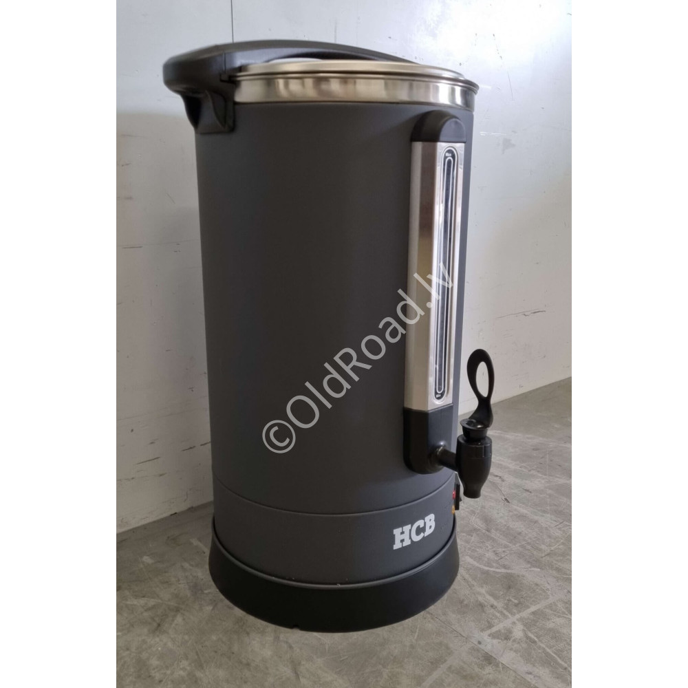 HCB 20.5 liters double wall percolator coffee machine 135 cups 230V Stainless steel
