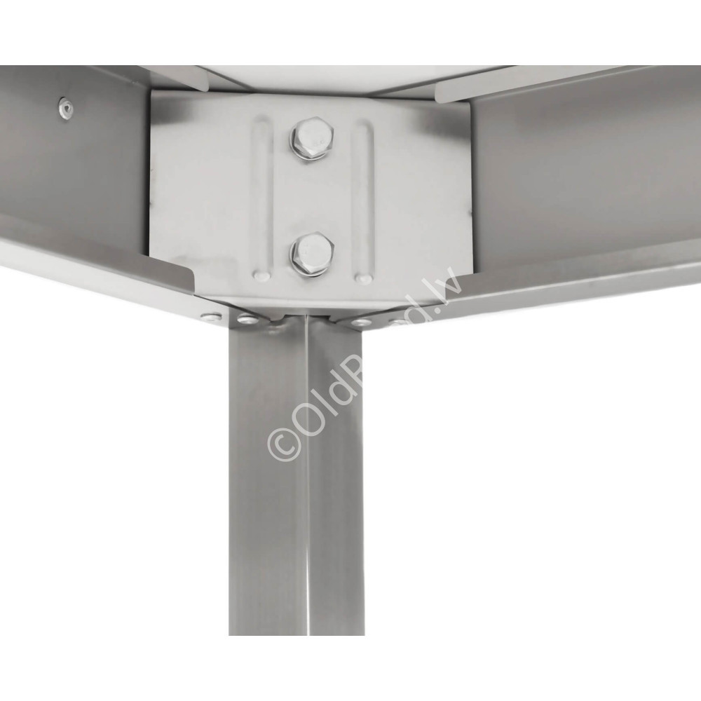 Work table Basic-line 140 x 60 x 85 cm HCB stainless steel