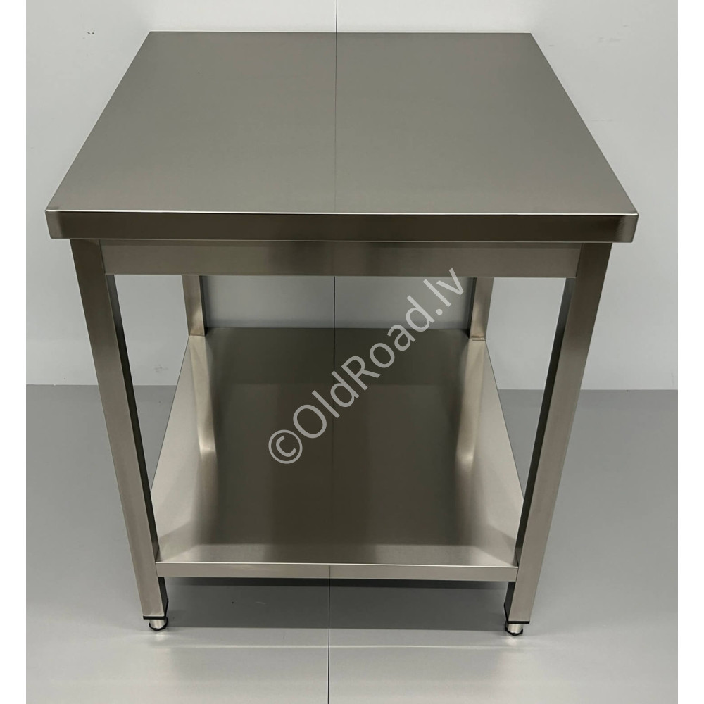 HCB 70 x 70 x 85 cm work table Basic-line Stainless steel
