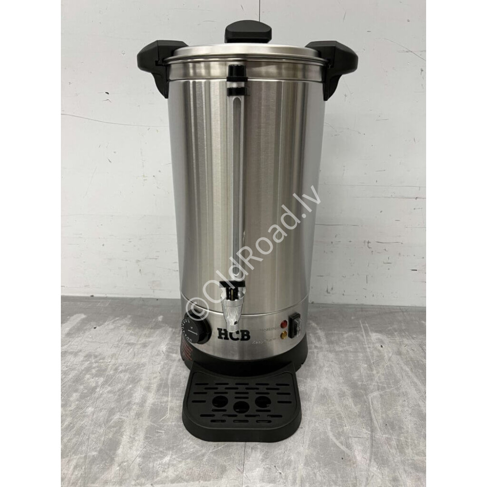 Double-walled boiler with drip tray 8.7 liters 230V HCB Stainless steel