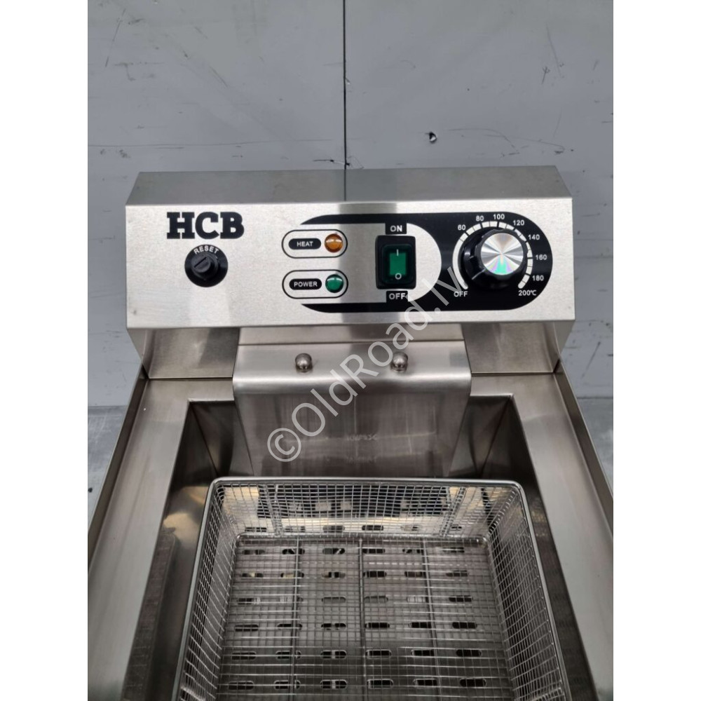 Deep fryer 14 liters 400V HCB Stainless steel
