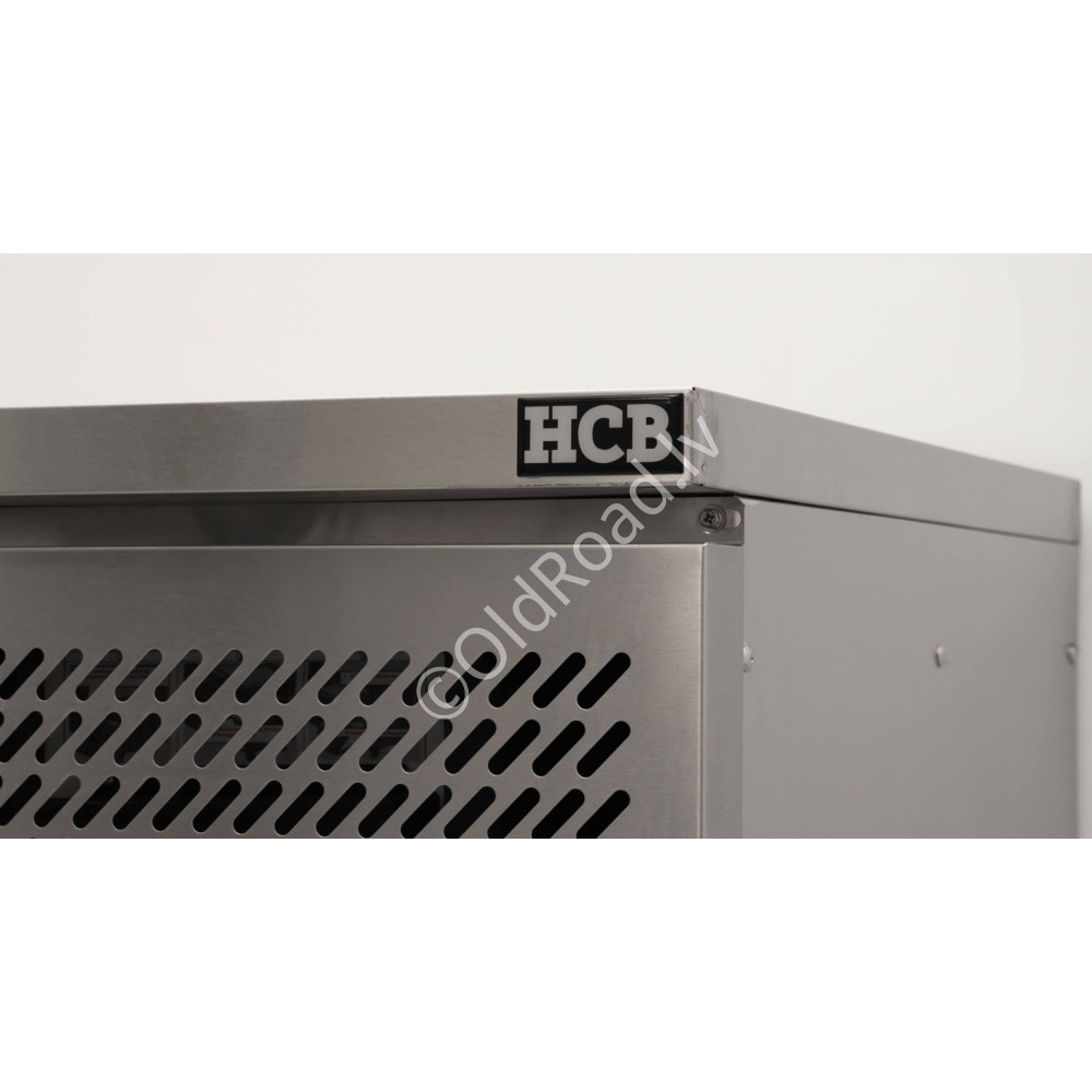 Freezer workbench, 3 doors, 1/1 gastronorm, 179.5 cm, HCB Stainless steel