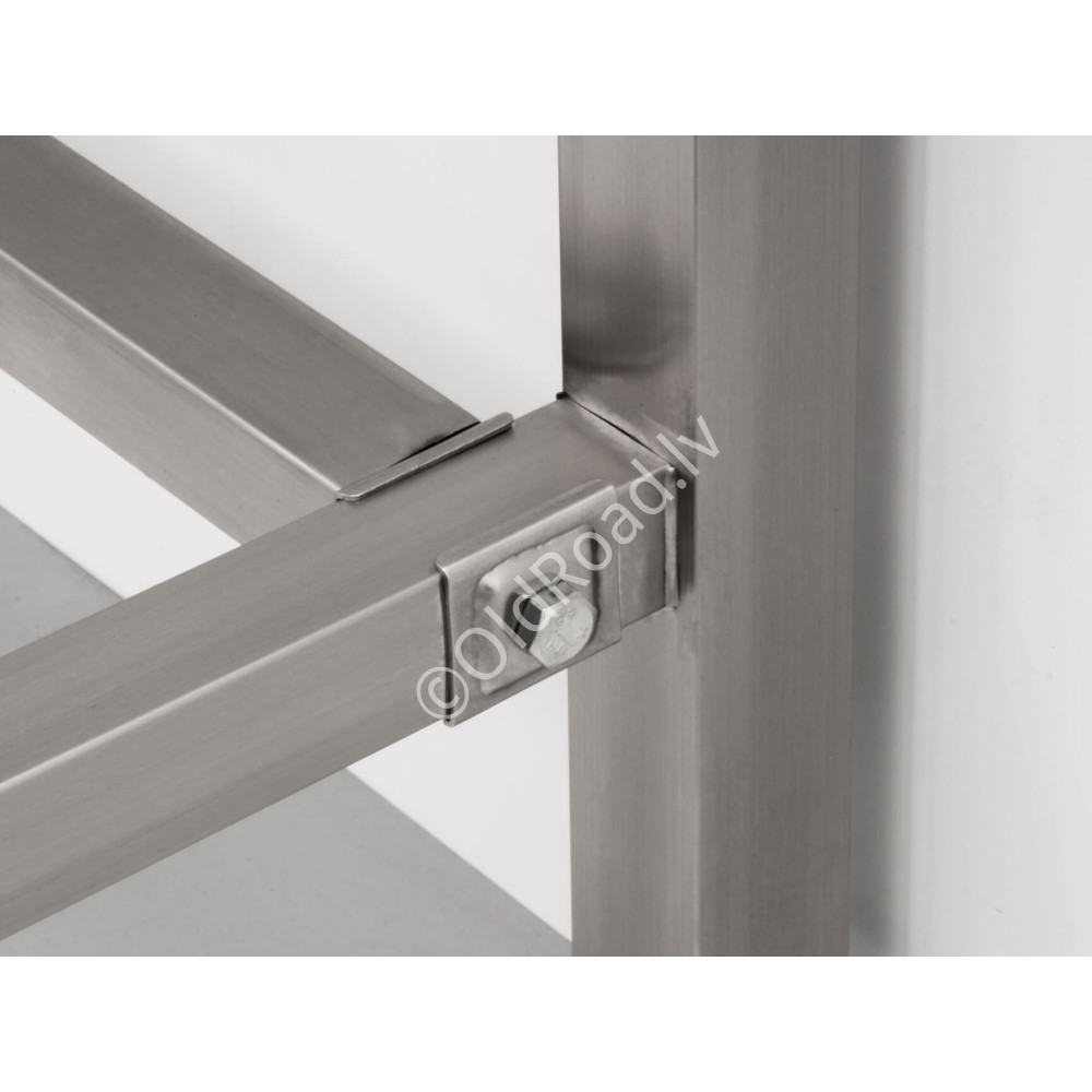 Workbench Basic-line 120 x 60 x 85 cm HCB Stainless steel