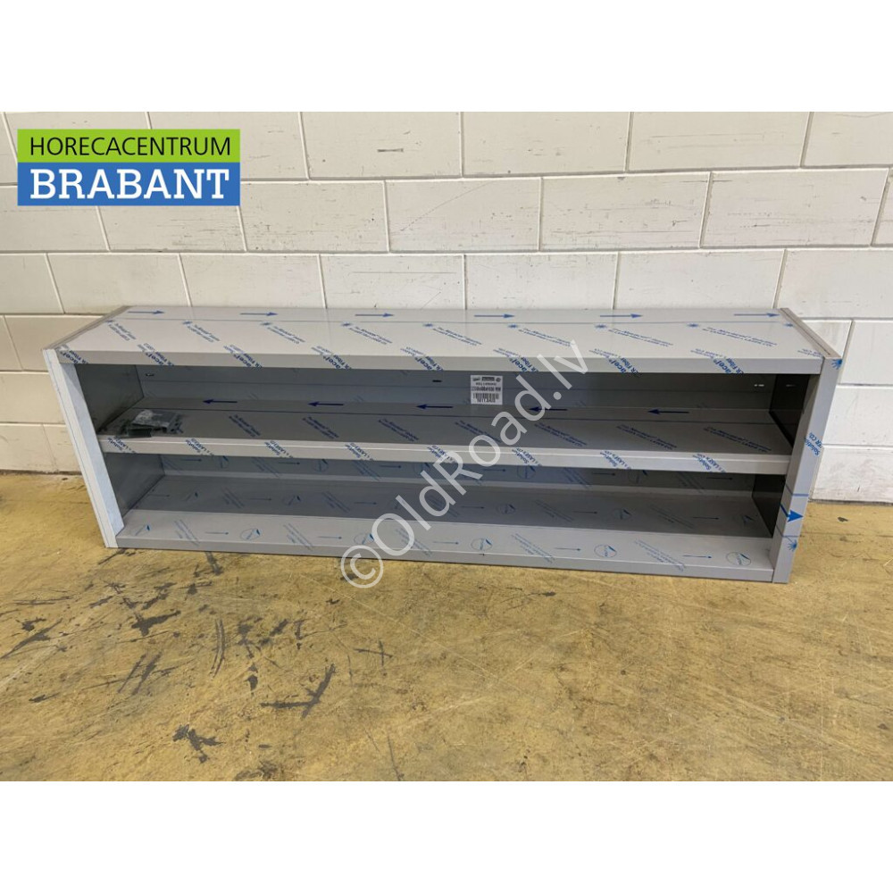 HCB Wall shelf 200 cm Stainless steel