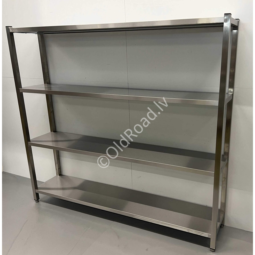 Storage shelf Premium-line 200 x 40 x 180 cm Stainless steel HCB
