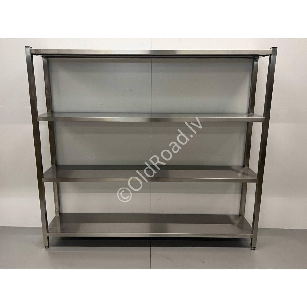 Storage shelf Premium-line 200 x 40 x 180 cm Stainless steel HCB