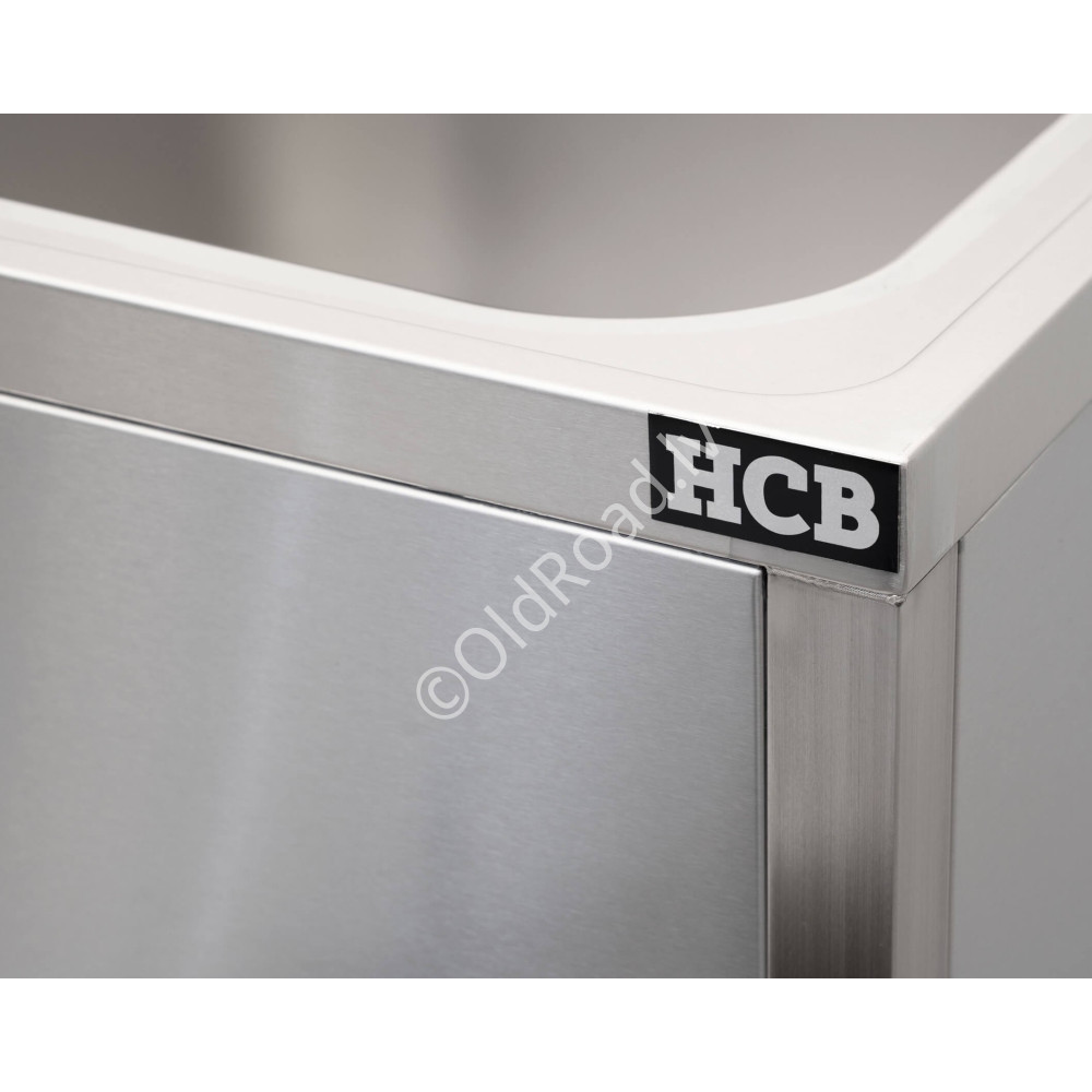 Sink, welded Premium-line 140 cm HCB stainless steel