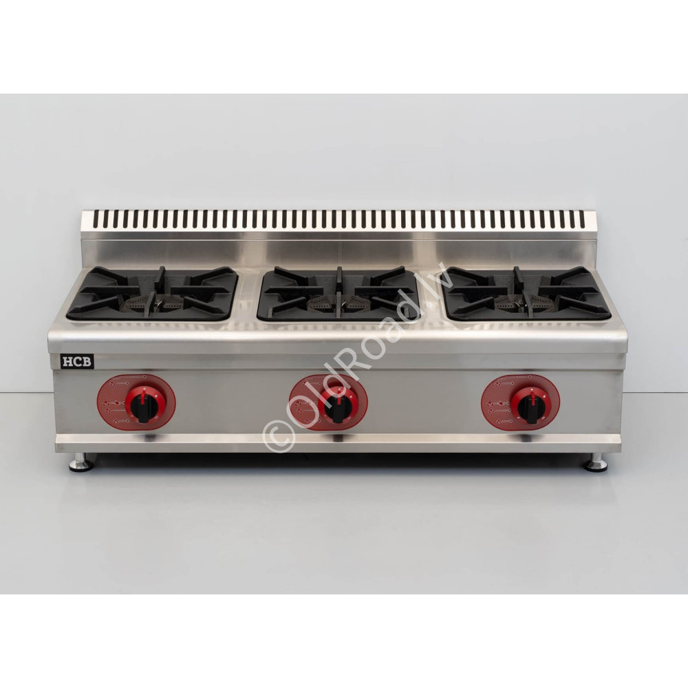 HCB 3-burner stove, surface model, propane gas, 21.9 kW, 104 cm