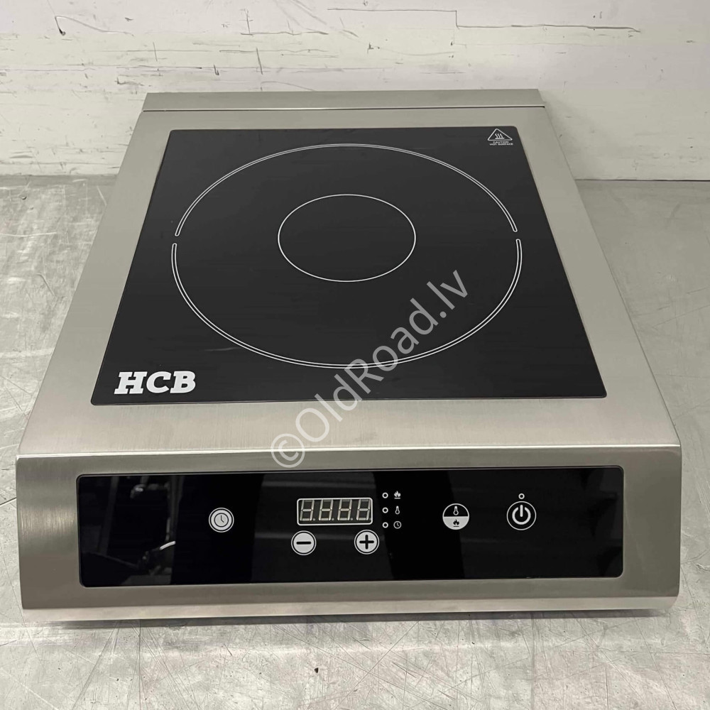 Induction hob XL 3.5 kW 230V HCB Stainless steel