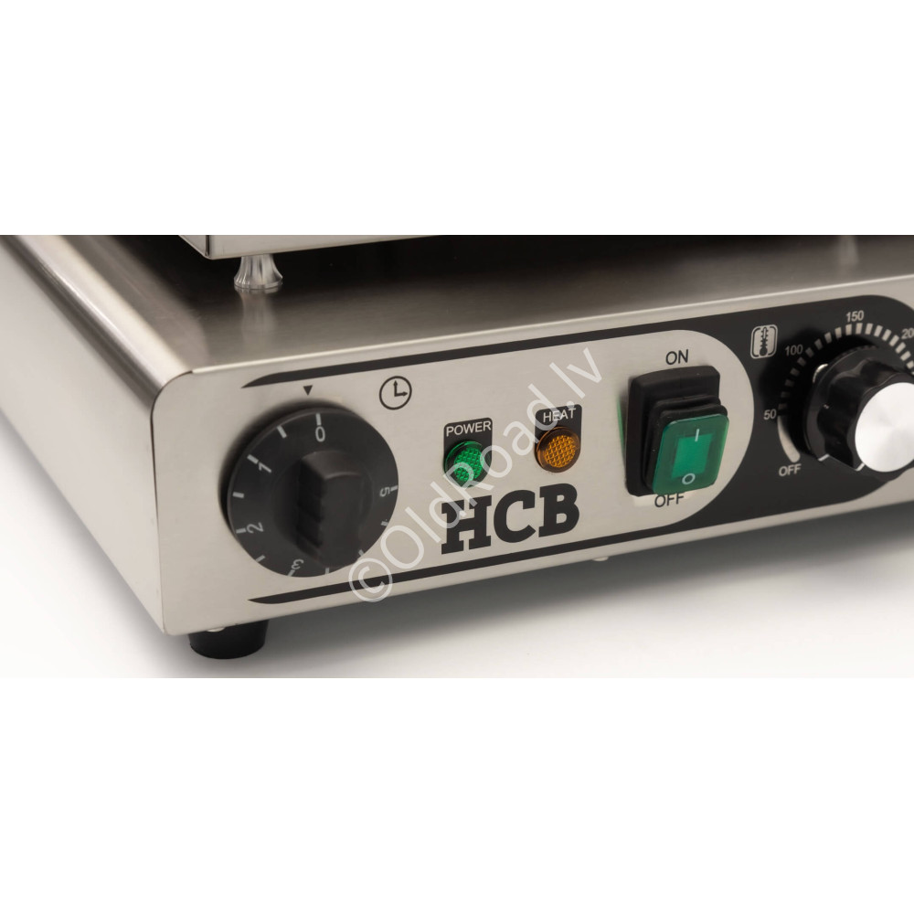 Poffertjes pan 100 units 230V HCB Stainless steel