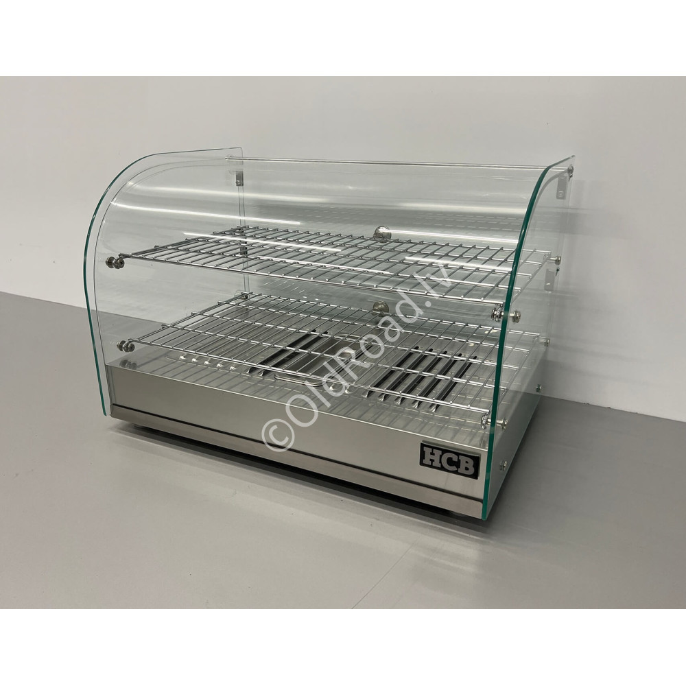 Hot display cabinet 45 liters 55.4 cm 230V HCB Stainless steel