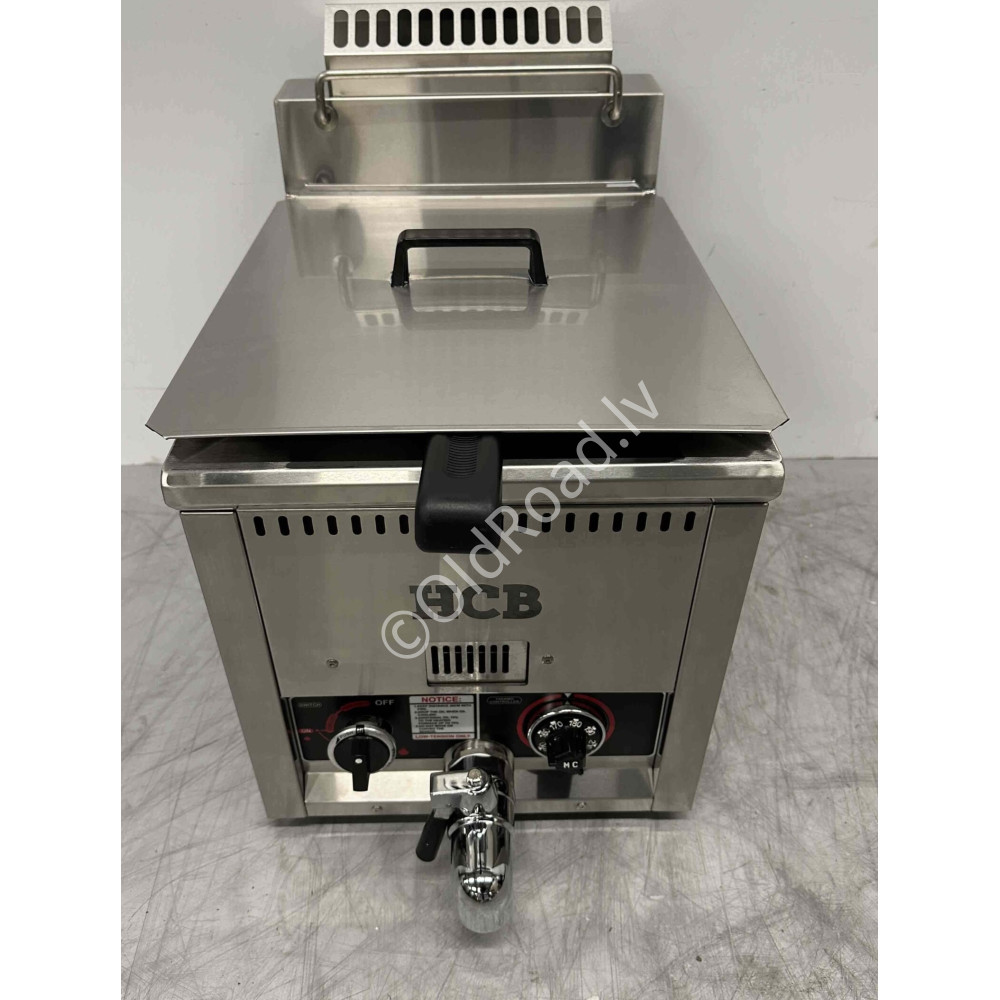 Deep fryer 21 liters, natural gas HCB stainless steel