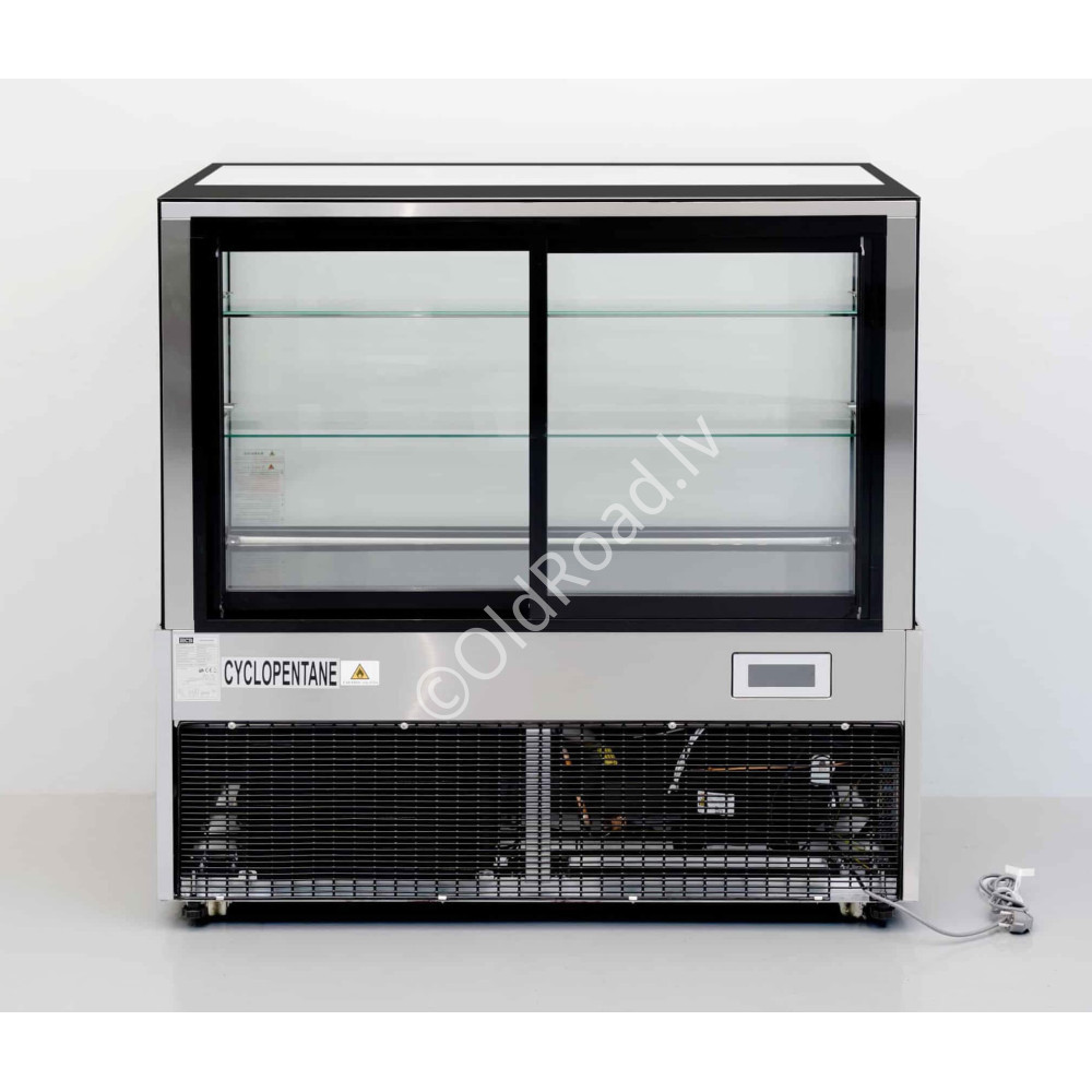 Display case, 406 liters, 120 cm, 230 V HCB