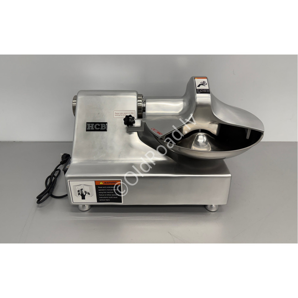 Meat and vegetable cutter 6 liters 230V Stainless steel HCB