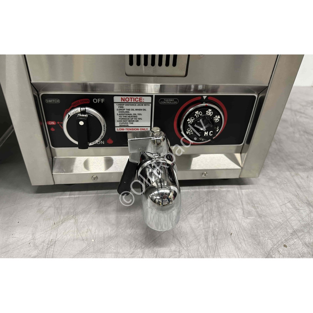 Deep fryer 21 liters, natural gas HCB stainless steel