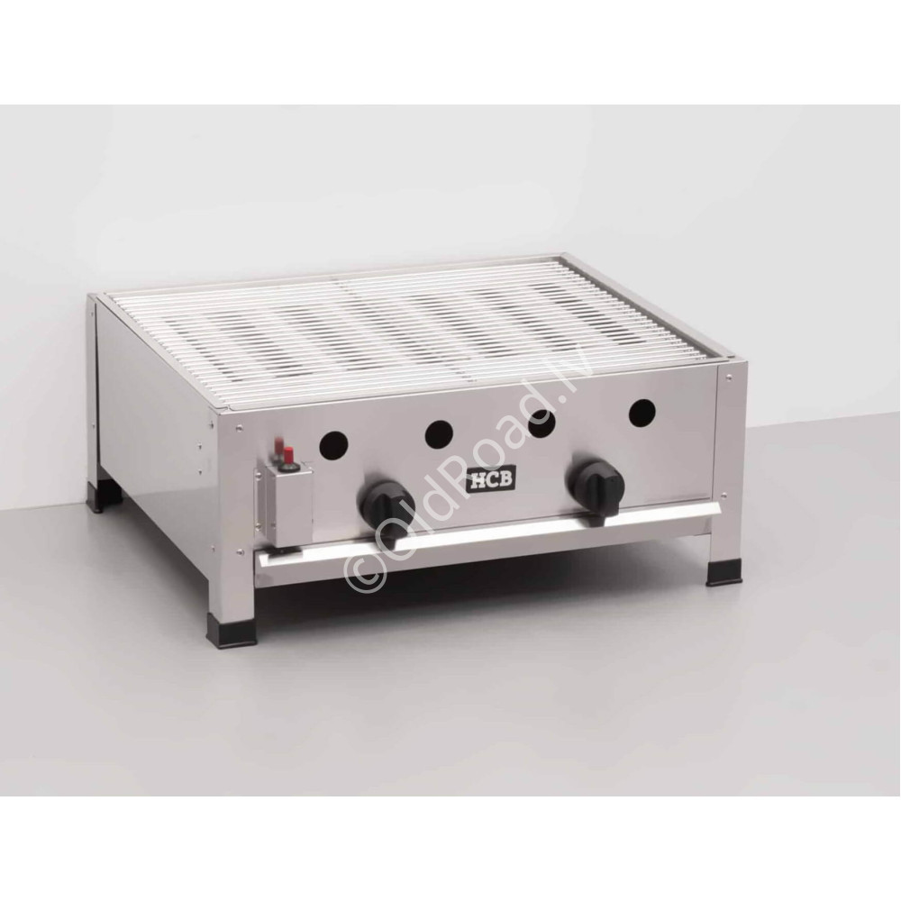 Professional bbq grill Propane gas 65 cm HCB Stainless steel