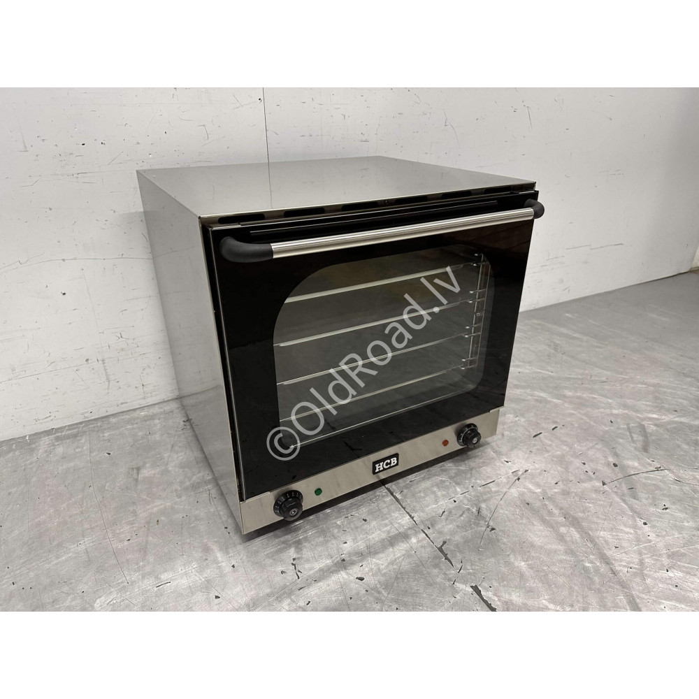 Convection oven with hot air circulation 230V Stainless steel HCB