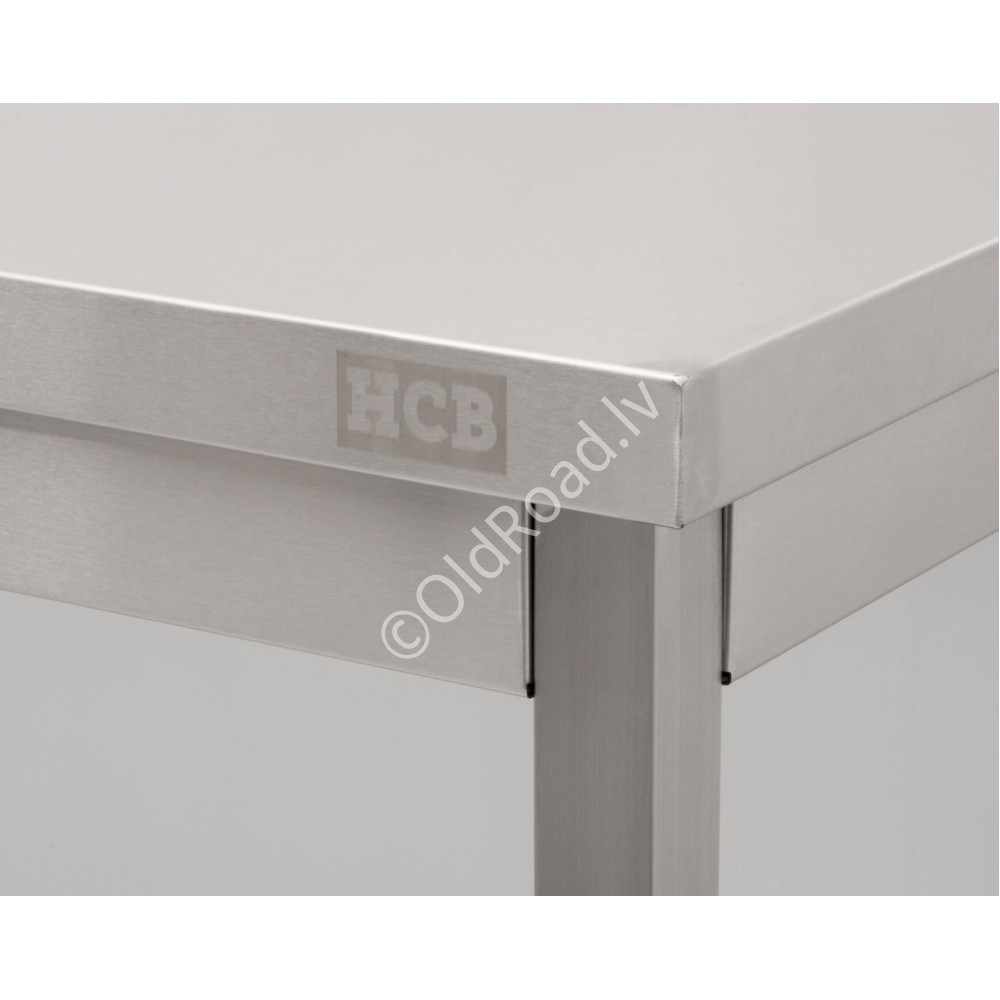 HCB 100 x 60 x 85 cm work table Basic-line Stainless steel